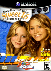 Mary Kate and Ashley Sweet 16 PAL Gamecube  box art